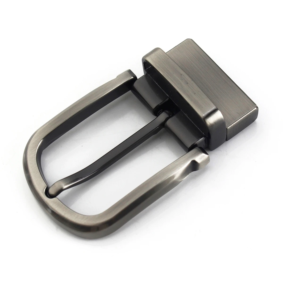 1pcs 35mm Metal Brushed Men Belt Buckle High quality Clip Buckle