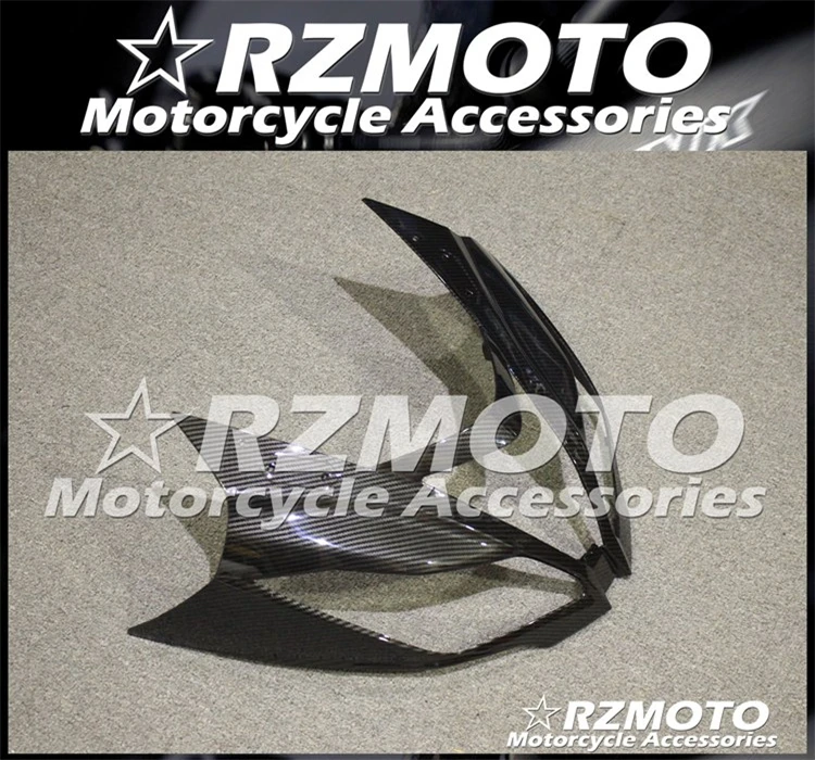 Подходит для Kawasaki ZX6R ZX-6R 636 2013- углеродное волокно краска фара держатель обтекатель