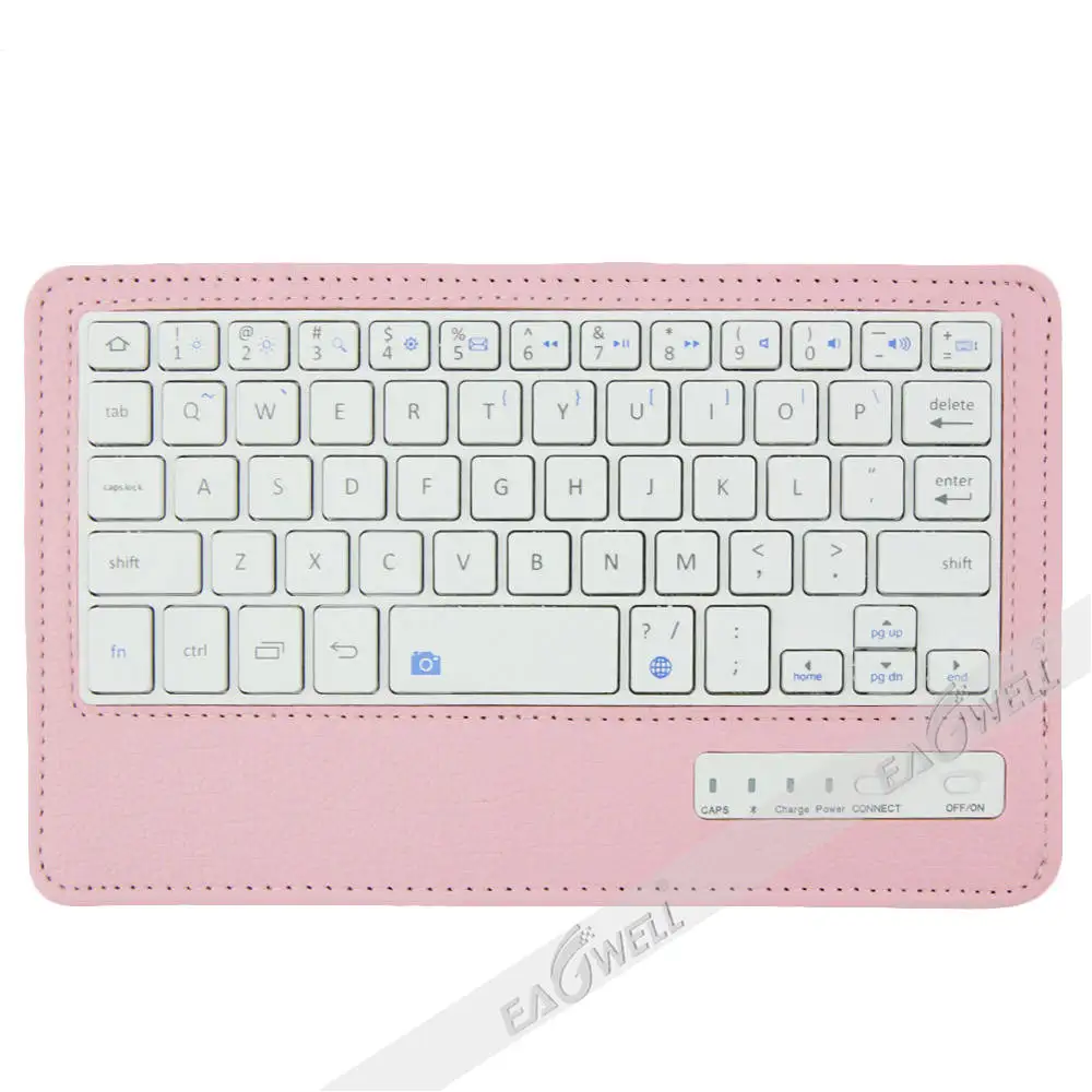 Кожаный чехол-подставка с Litchi узором для samsung Galaxy Tab A 8,0 SM-T380 T385, чехол, Беспроводная Bluetooth клавиатура, умный чехол