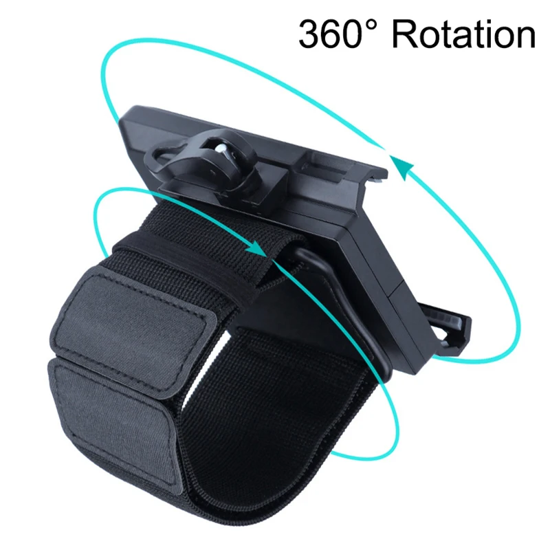 Xoay 360 Điện Thoại Cổ Tay Cánh Tay Ban Nhạc Giá Đỡ Cho Điện Thoại Cổ Tay Cầm Tay Quay Cho iPhone Samsung Smartphone Xiaomi mobile wall stand