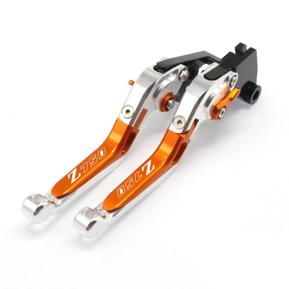ORSLORSL Для Kawasaki Z750 Z 750 Z-750 2007 2008 2009-2012 ЧПУ Рычаги Тормозная система сцепления для мотоцикла регулируемые аксессуары для гоночных мотоциклов - Цвет: ORSLORSL