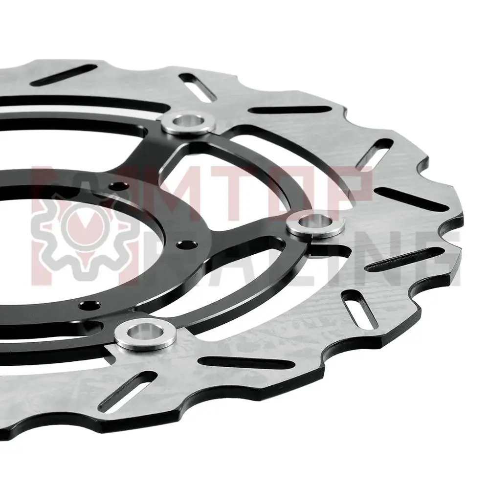Пара передние тормозные диски для Honda CBR600 F4i 2001 2002 2003 2004 2005 2006 2007 тормозные диски 296 мм