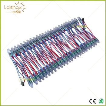 

1000pcs DC5V 12V WS2811 IC RGB LED Module String Light 12mm Full Color IP68 Outdoor Waterproof Advertisement LED Pixel Light