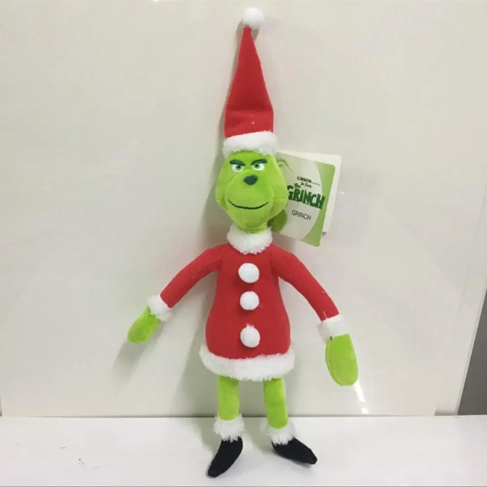 Pudcoco, как Grinch украли, Рождественская плюшевая игрушка Grinch, рождественские подарки для детей - Цвет: Фиолетовый