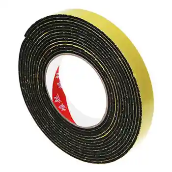

New 5m Black Single Sided Self Adhesive Foam Tape Closed Cell 20mm Wide x 3mm Thick