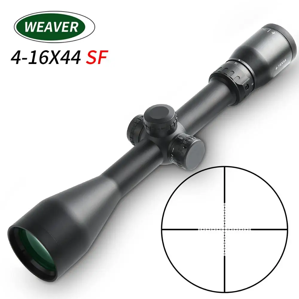 Aim Scope WEAVER 4-16X44SF для охоты оптический прицел для PCP Коллиматорный прицел для страйкбола