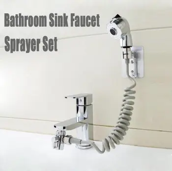 

Kitchen Faucet Accessories Bathroom Sink Faucet Sprayer Set Washbasin basin faucet two-way shower bathroom handheld filter