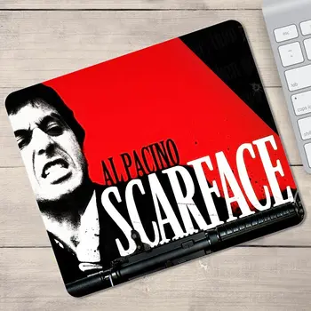 

Popular Movie Scarface Gamer Mause Mouse Pad PC Computer Game Mice Mat Natural Rubber Gaming Mousepad