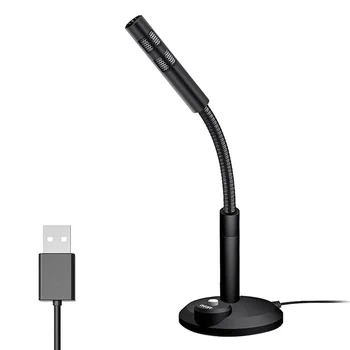 

Universal USB for Computer PC Laptop Notebook With Flexible Stand Studio Speech Recording Condenser Mic