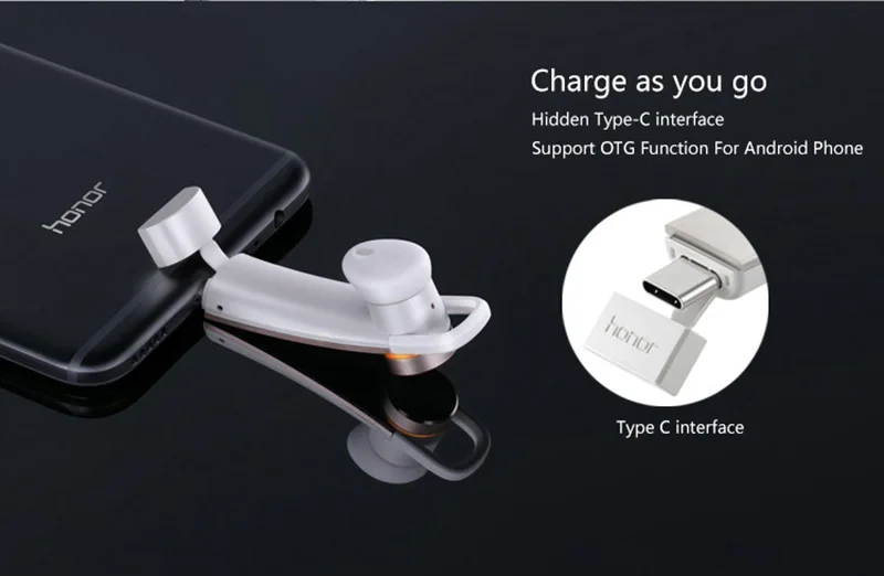 Huawei Honor Bluetooth наушники AM07C Handsfree наушники мини стерео звук беспроводной Bluetooth для смартфонов с микрофоном