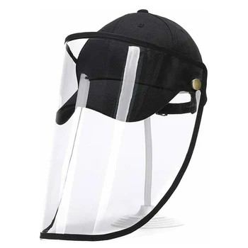 

Women/Men's Outdoor Casual Anti-Fog Cap With Protective Cover Baseball Hat Dustproof Sports Cap