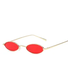 Модные брендовые очки для вождения, женские и мужские, металлическая оправа, прозрачные розовые линзы, винтажные маленькие овальные солнцезащитные очки, очки для вождения UV400