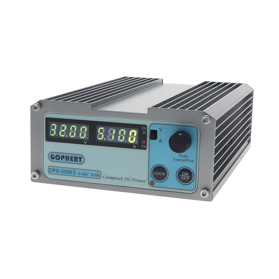 CPS 3205 3205ii импульсный источник питания мини Регулируемый цифровой переключатель DC источник питания OVP/OCP/OTP 0.001A 0,01 V 0-32V 0-5A