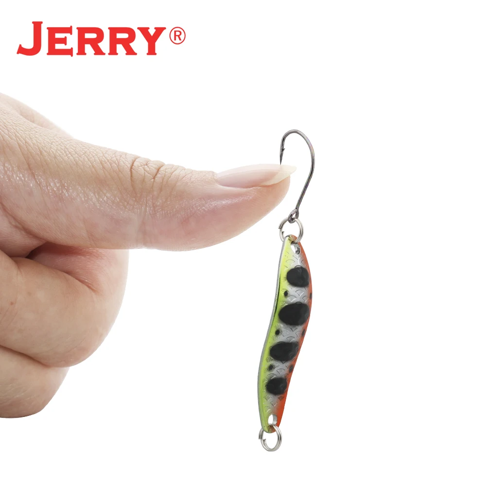 Jerry Andromeda Long Casting Flutter Metal Spoons Winter Fishing Lures 5pcs  5g Artificial Bait - AliExpress