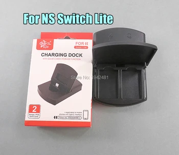 

FOR Switch Lite Charging Base For Switch Universal Folding Bracket Charging Base Can Accommodate Game Cards Storage compartment