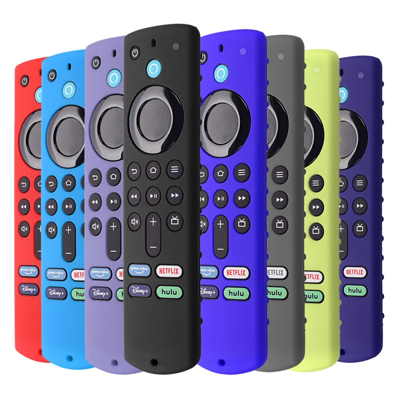 2021 New Soft Silicone Case For Amazon Fire TV Stick 3rd Generation Remote Control Protective Cover Shockproof | Электроника