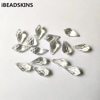 

New arrival! 23x11mm 380pcs Clear acrylic Drop shape beads for Necklace,Earrings parts,hand Made Jewelry DIY