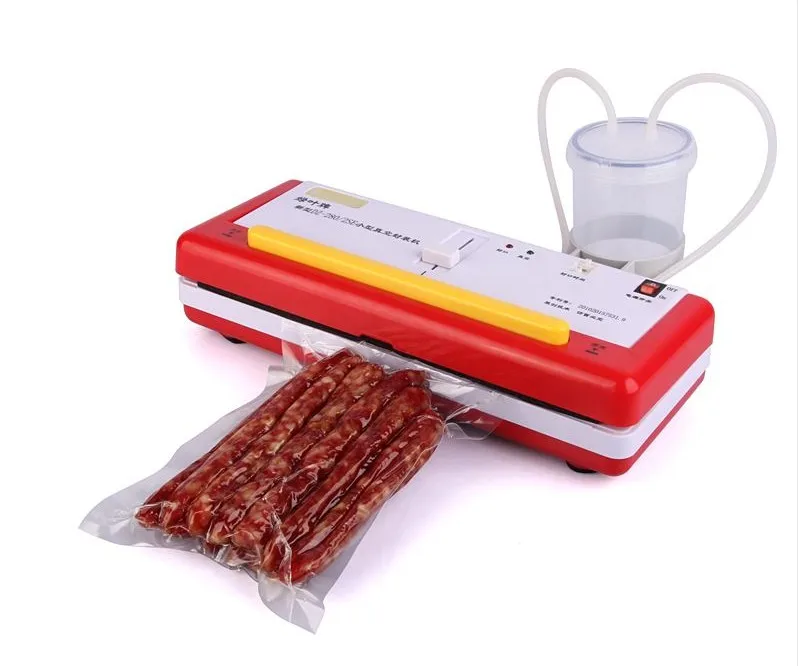 

Food Vacuum sealing machine can wet and dry fresh frozen bakery packing sealer sealing bags appliances DZ-280/2SE