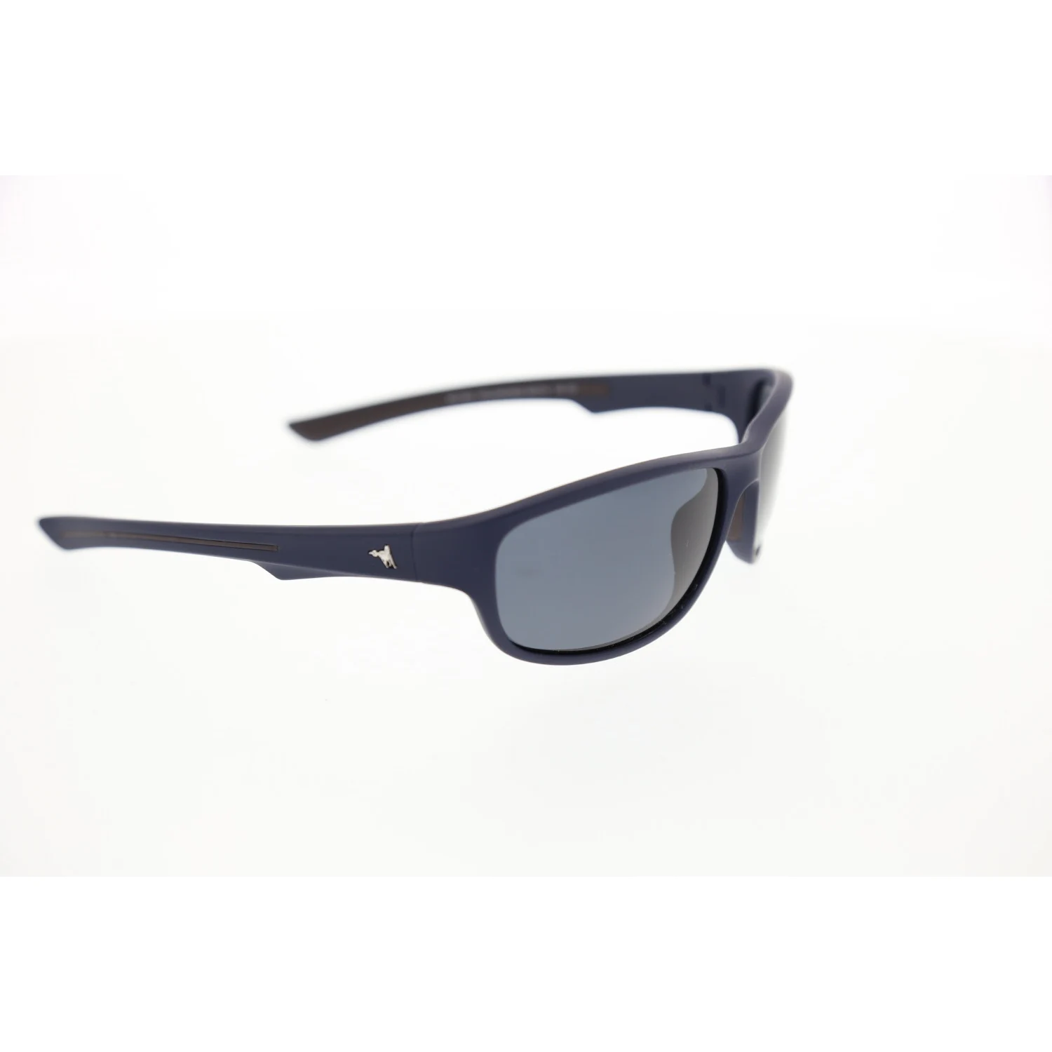 

Men's sunglasses mu 1801 02 bone navy blue organic rectangle rectangular 63-16-136 mustang