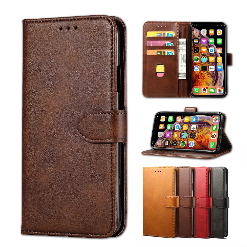 Для fundas iPhone X 12 Чехол кожаный защитный раскладушка PU флип чехол для coque XR 5 5S SE 6 7 8 Plus