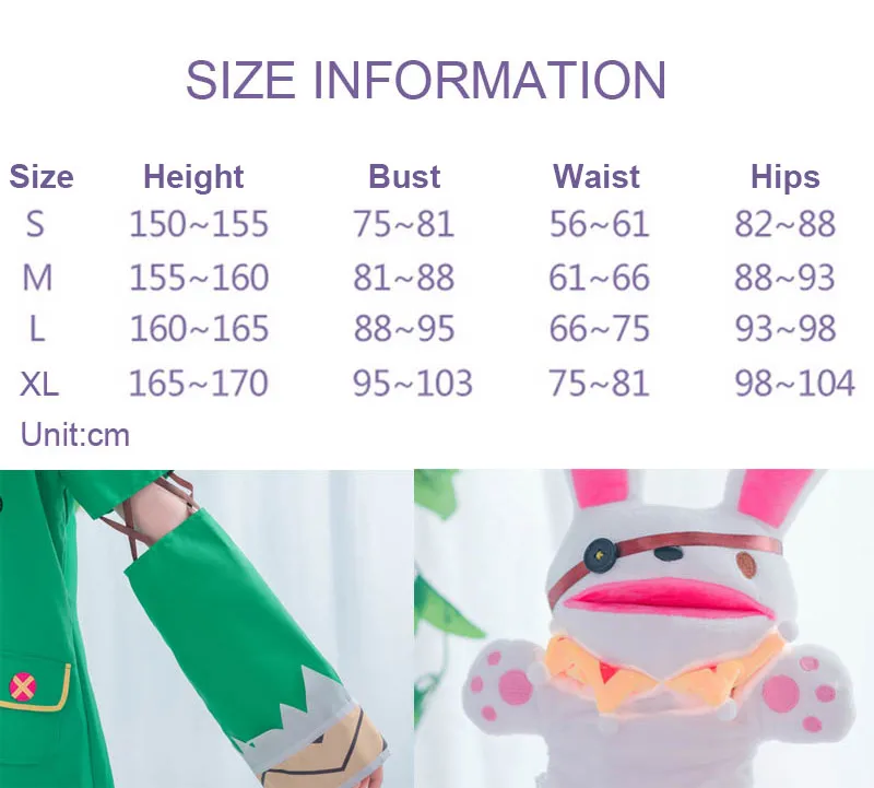 Coshome Date Live Yoshino Cosplay Costume Green Hooded Women Girls Coat Halloween Costumes with Socks