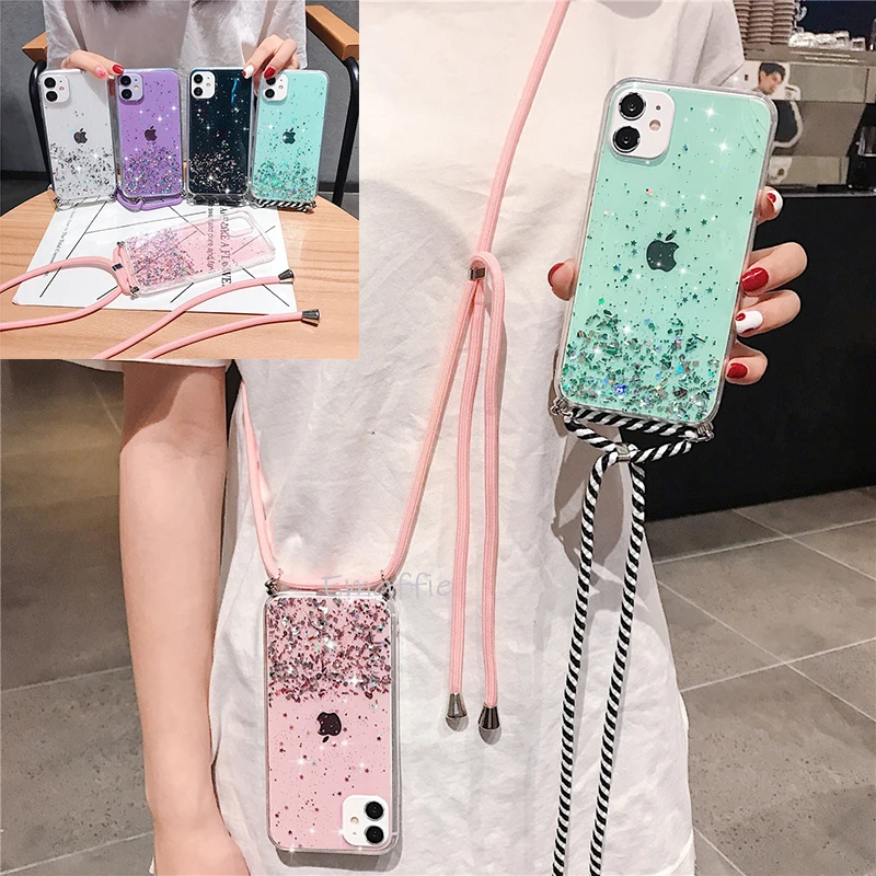 Чехол с колье для Oppo Reno 2 Z 2Z 2F 3 Pro 4 10X Ace ремешок ремня чехол R17 F1 F3 Plus R9 R9S R11 R11S R15