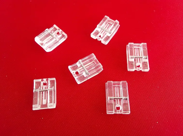 Sewing Machine Pressing Foot Plastic Transparent Invisible Zipper Foot