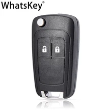 Thu key chave de carro dobrável, chave eletrônica para opel vauxhall astra h insignia j vectra c corsa d zafira g