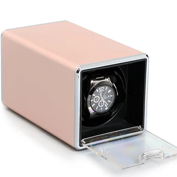 

New 1+0 Paint Matte Automatic Watch Winder Box Mechanical Shaker Motor Mover Rotator Turntable Winding Box RemontoirWatchwinder
