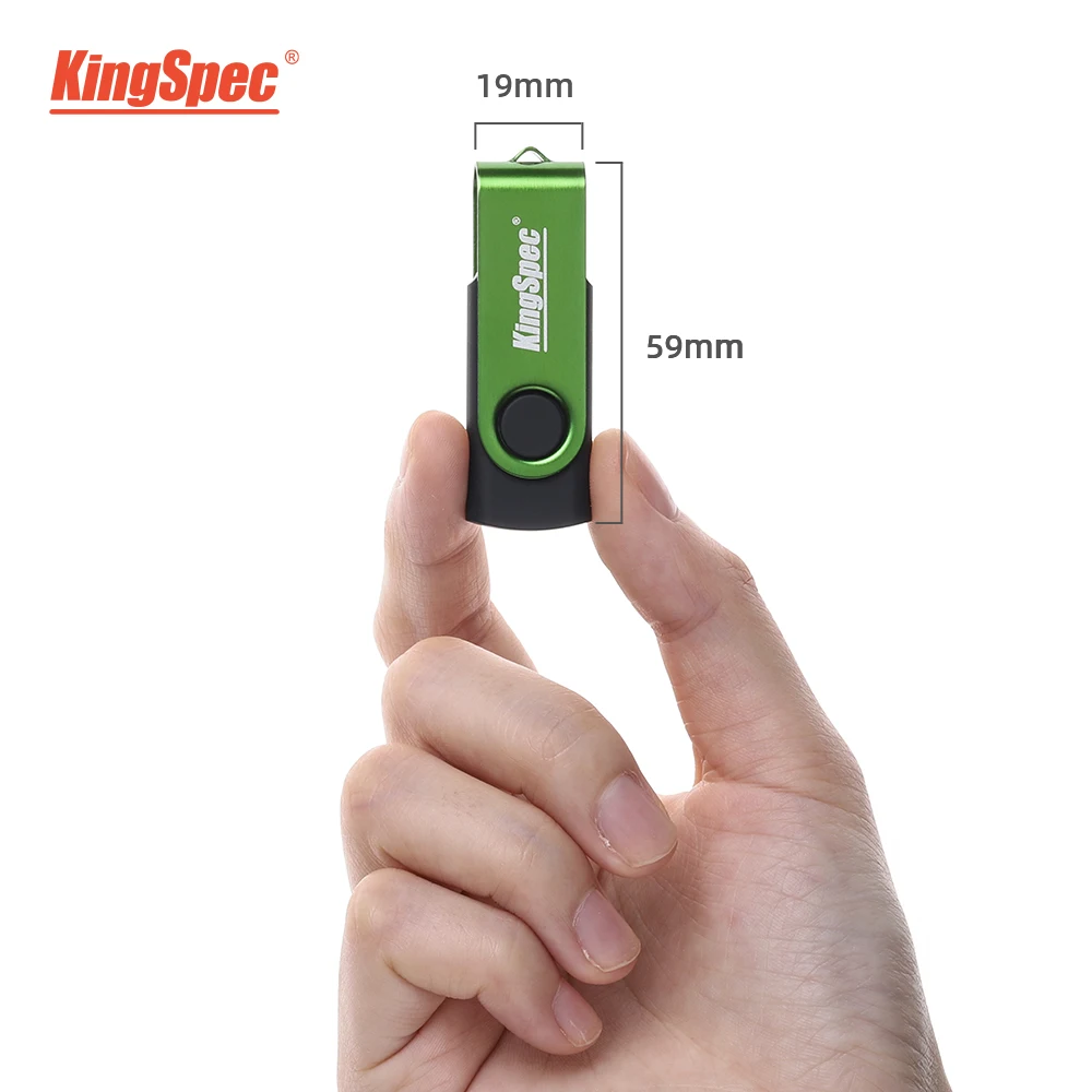 KingSpec Флешка USB 16 ГБ 32 64 Гб Usb флешка Ssd накопитель 2.0 для ноутбука настольная карта