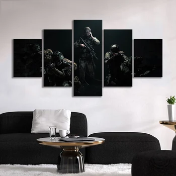 

5pcs Video Game A Hideo Kojima Game Death Stranding Poster Soldier Picture Canvas Paintings Wall Art Home Decor