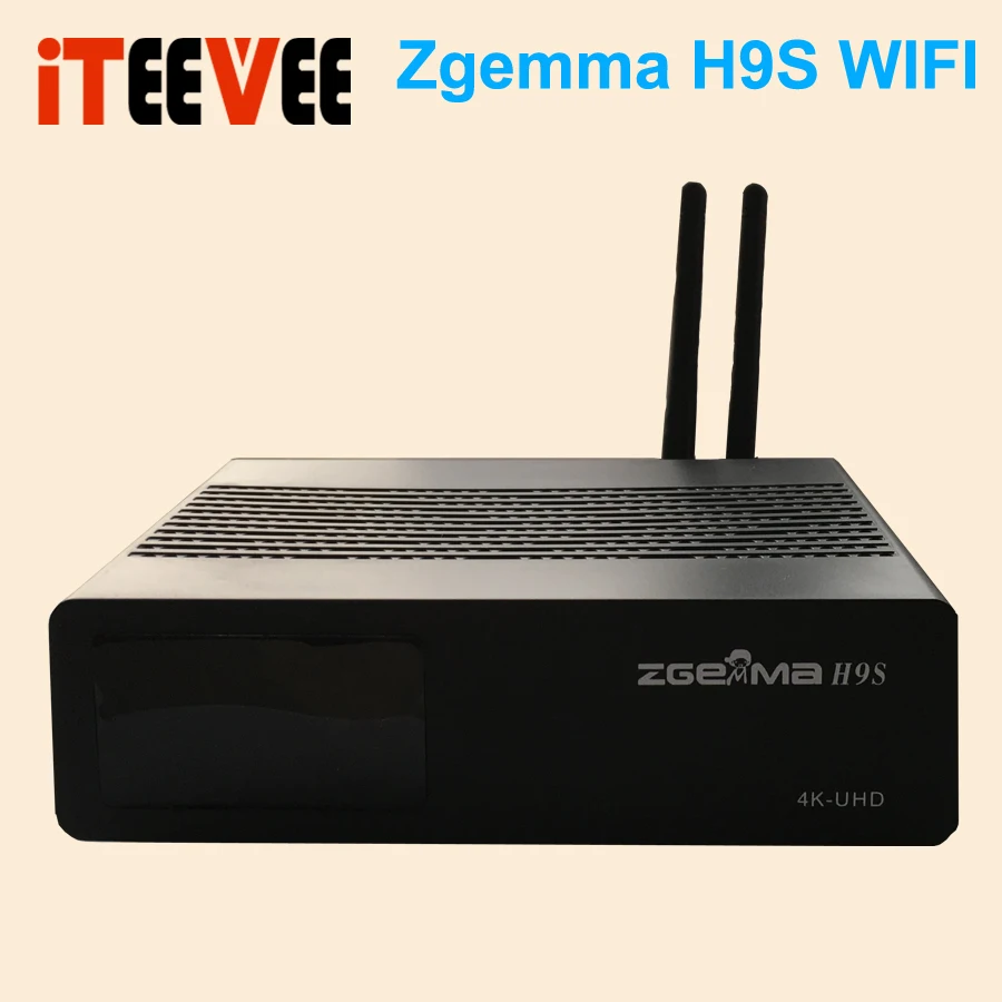 2 шт./лот zgemma h9s bulit в WI-FI 4K цифровое спутниковое телевидение коробка dvb s2/s2x поточности и iptv с stalker