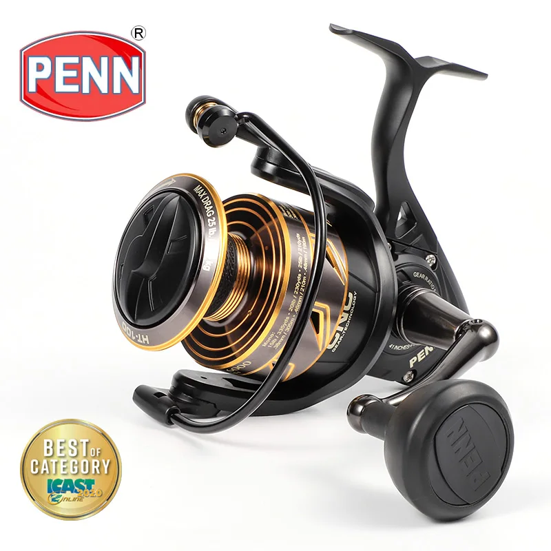 NEW PENN BATTLE III Spinning reel 2000-10000 Original Full Metal Body 5+1BB Carbon Fiber Drag System Saltwater Fishing Reel