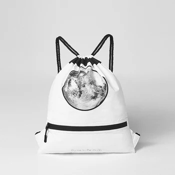 

DuPont Paper Travel Drawstring Backpack Simplicity Women's Tourist Necessary Organize Package Cosmetic Storage Pouch Accessories
