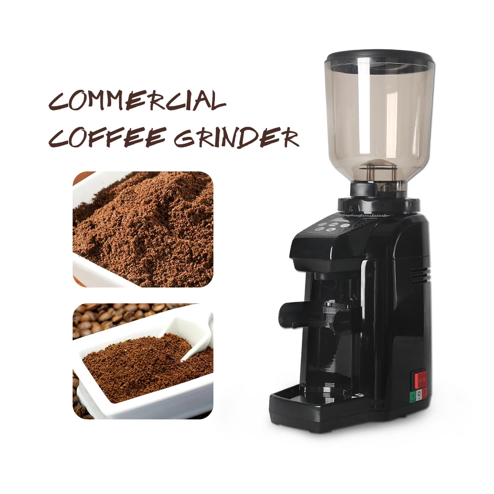 ITOP 50MM Flat Burr Coffee Grinder Elecrtic Coffee Bean Milling Machine Grinder Automatic Dispensing Espresso Coffee Tools