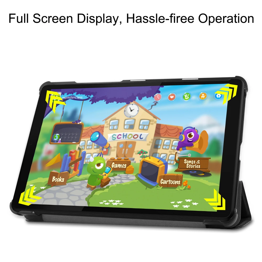 Чехол для планшета Lenovo Tab M8 HD TB 8505X тонкий книжка из искусственной кожи Для