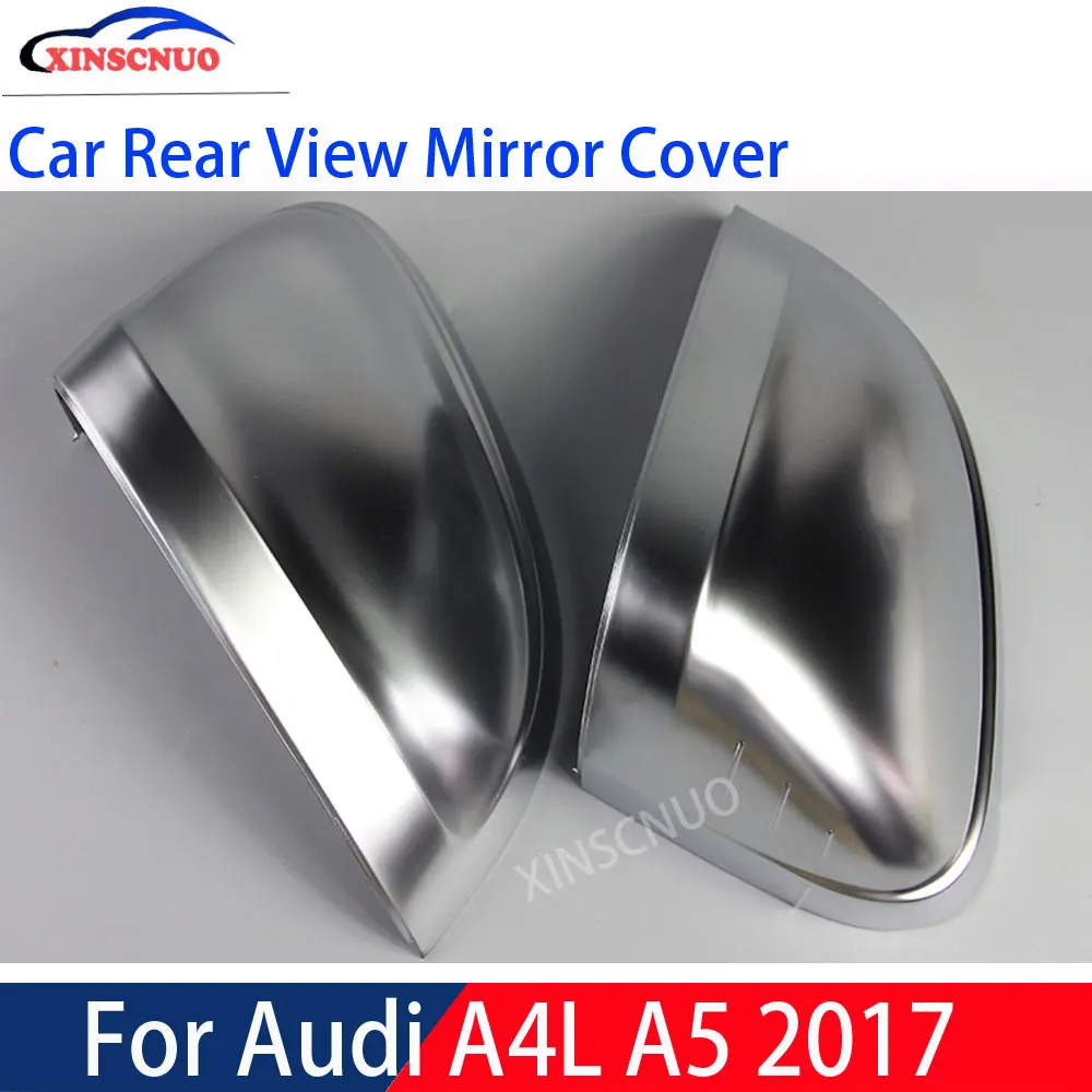 

XINSCNUO Car Rear View Mirror Cover 1 Pair For Audi A4L A5 2017 Mirror Covers Caps Replacement