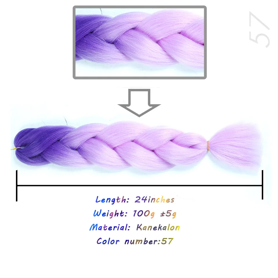 Огромные косы длинные, радужной расцветки, синтетические плетеные волосы, вязанные крючком, светлые, розовые, синие, серые волосы для наращивания, африканские аксессуары - Цвет: #33