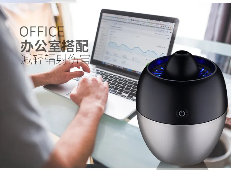 Airplane Engine USB Mini Humidifier Small a Generation of Fat Cross Border Source Manufacturers Business Gift Customization Logo