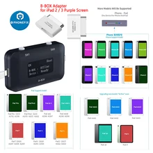 Jc B-BOX c3 dfu caixa janela dcsd cabo um modo roxo chave sn unbind wifi para iphone & ipad modificar nand syscfg dados ler escrever