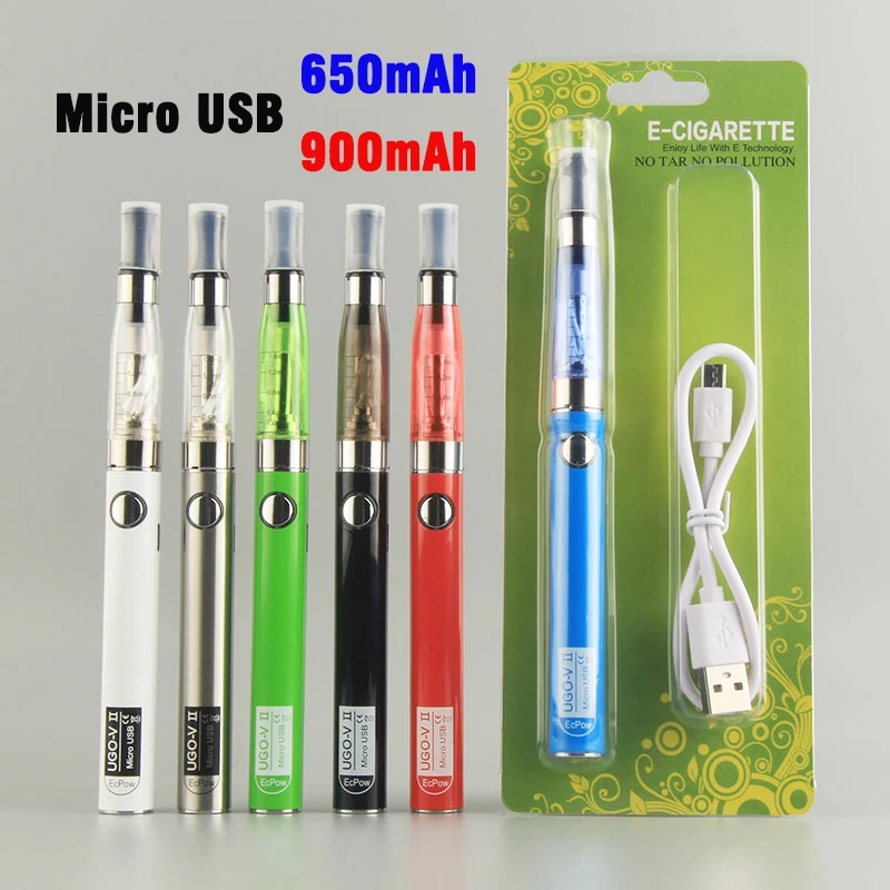 Электронная сигарета вейп Pen Ego CE4 UGO V2 USB испаритель блистерный стартовый комплект