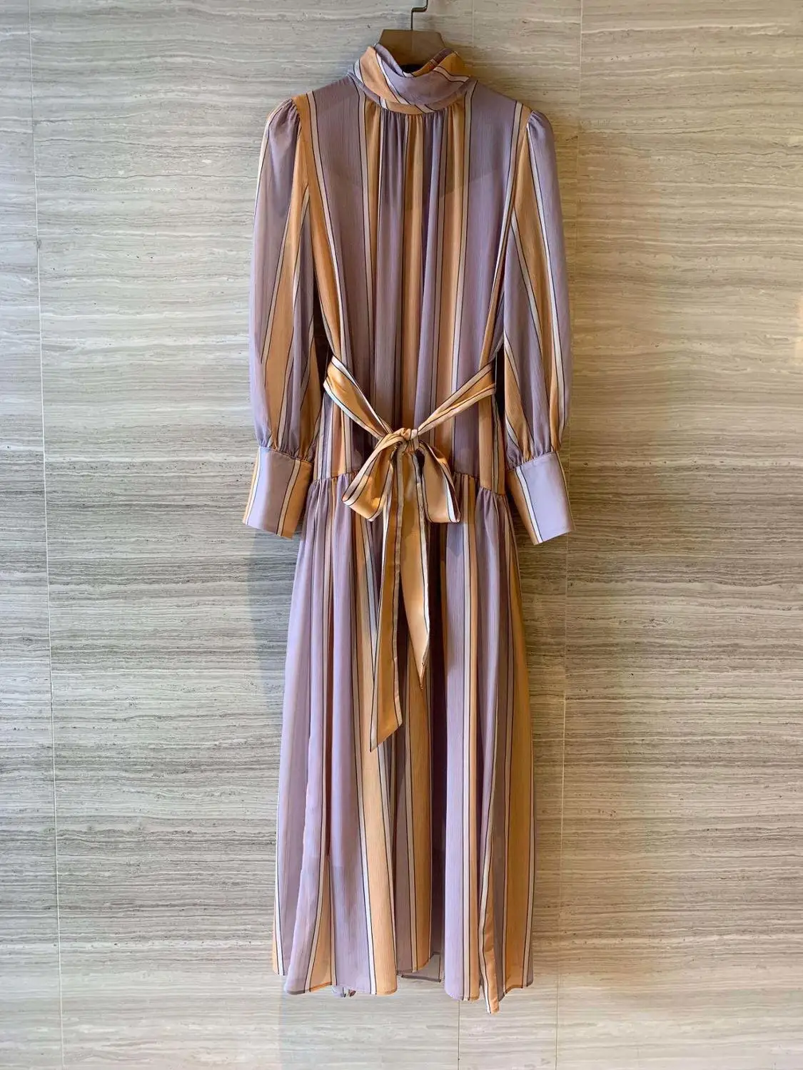 

2019 autumn fashion women striped long sleeve dress female casual luxury dress ddxgz2v 9.04