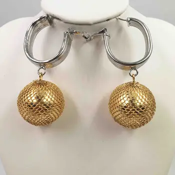 

HOT Fashion wedding Dubai Africa Nigeria African Jewelry set gold-color necklace Earrings romantic woman Bridal Jewelry Sets