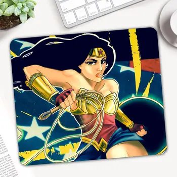 

Justice League DC Super Hero Wonder Woman Desk Keyboard Game Mouse Pad Computer PC Gamer Mousepad Laptop Gaming Mause Mice Mat