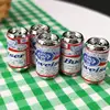 1:12 Scale Accessories Miniature Beer Bottle Can Model 10pcs/set Toy And Decor Beer Scene Food Mod Y9t3 2