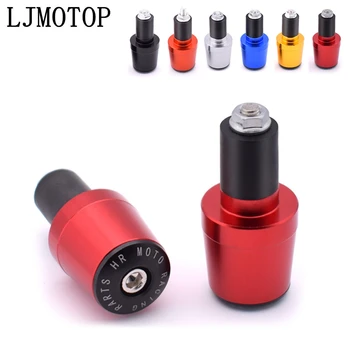 

7/8"22MM Motorcycle CNC Handlebar Grips Handle Bar Cap End Plugs For Yamaha WR250R WR250X WR450 SEROW 225 SEROW 250 TTR125
