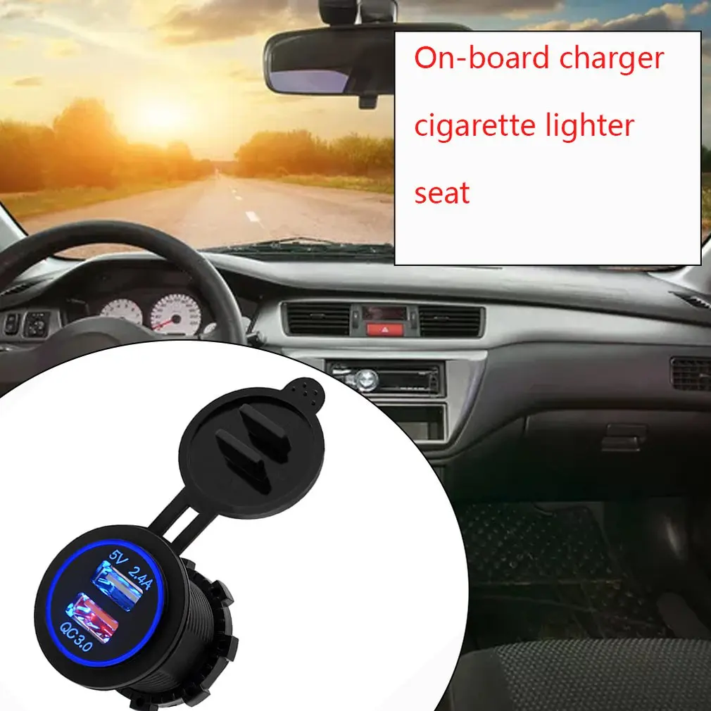 CS-723A1Automobile мотоцикл модифицированный мотоцикл автомобильное Usb зарядное устройство водонепроницаемый мобильный телефон автомобильное зарядное устройство прикуриватель
