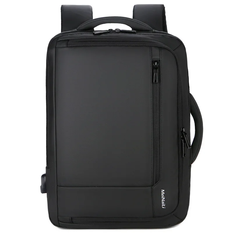 

Business Backpack New Style Stereo Stereotypes Travel Men Backpack Hand Waterproof Rechargeable 15.6 Computer Backpack