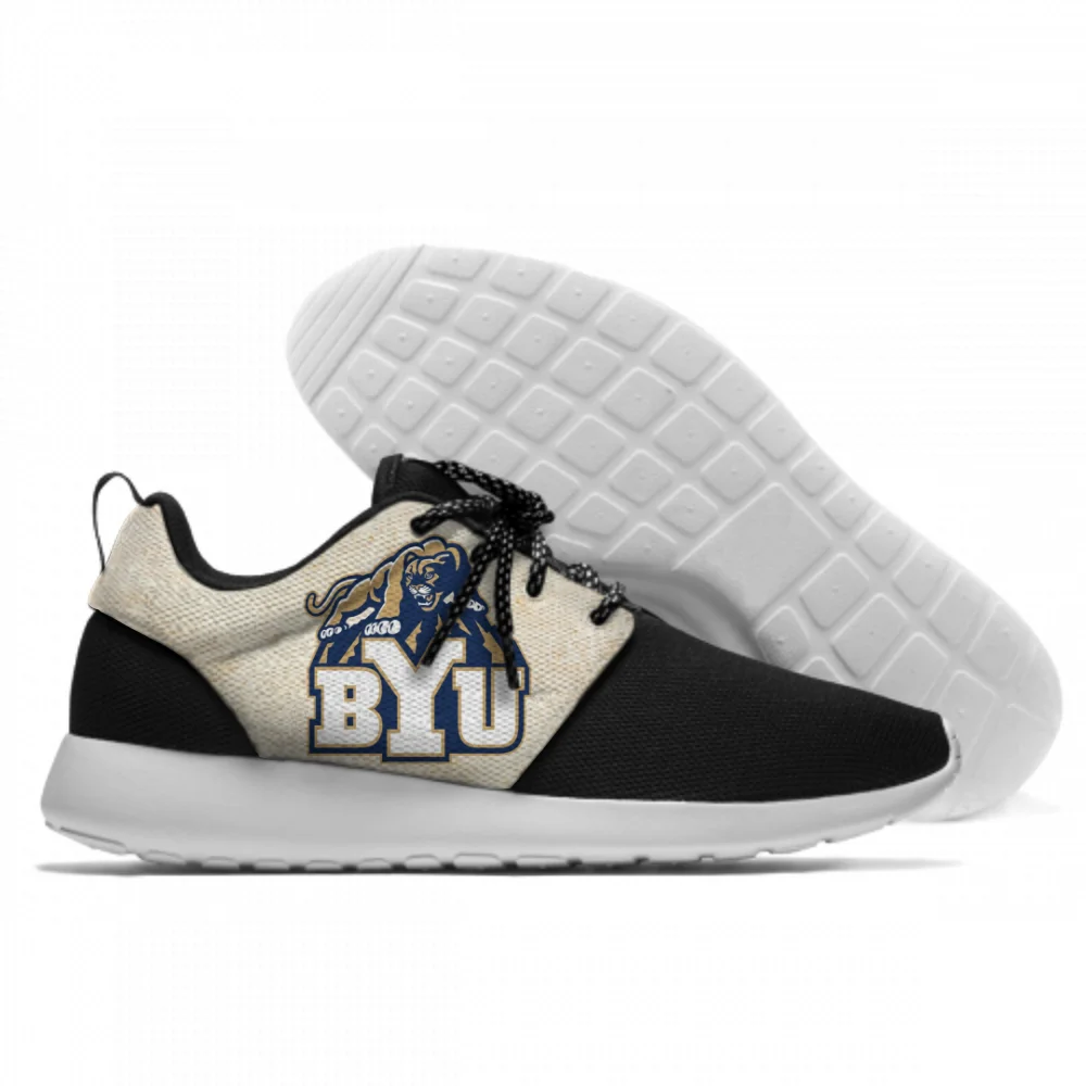 

2019 Brigham Young Hot Fashion Printing Cougars Sneakers Unisex Lightweight Casual Shoes