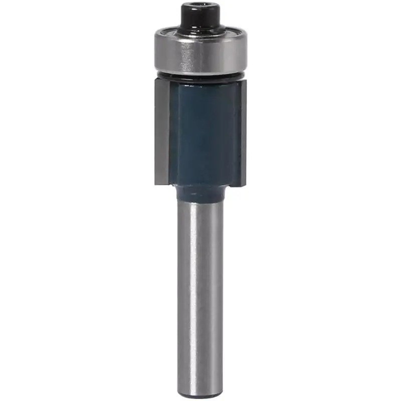 

1/4" Shank Flush Trim Pattern Router Bit Bearing Milling Cutter Woodworking Tool